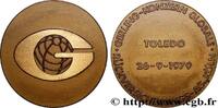 FRANCE Médaille, Société d’assurance, Gerling-Konzen Glob ASSURANCES Espagne, Tolède 1979 (48,5mm, 59,67g, 12h) -