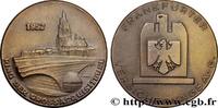 FRANCE Médaille, Frankfurter Versicherungs A. G. ASSURANCES Allemagne, Francfort 1952 (39mm, 30,12g, 12h) -