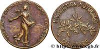FRANCE Médaille, Société nationale du Franc au décès ASSURANCES n.d. (25,5mm, 6,30g, 12h) -