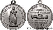 FRANCE Médaille, Cinquantenaire de la fondation de la Soc ASSURANCES Italie, Domodossola 1905 (36,5mm, 4,20g, 12h) -