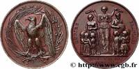Médaille, Enseignement primaire 1854-1855 FRANKREICH ENSEIGNEMENT 69 - Lyon 1854-1855 (51,5mm, 67,20g, 12h) SS