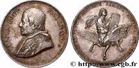 FRANCE Médaille, Académie de Saint-Luc ITALIE - ÉTATS DU PAPE - PIE IX (Jean-Marie Mastai Ferretti) Rome 1865 (43,5mm, 33,96g, 12h) -