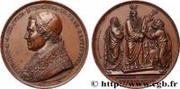 FRANCE Médaille, Constitues magistros ITALIE - ÉTATS DU PAPE - PIE IX (Jean-Marie Mastai Ferretti) Italie, Rome 1848 (43,5mm, 43,28g, 12h) -