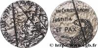 FRANCE Médaille annuelle, Paul VI, Dans l’amour du Christ VATICAN ET ÉTATS PONTIFICAUX Italie, Rome 1977 (43,5mm, 39,33g, 12h) -
