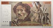 FRANCE 100 Francs DELACROIX imprimé en continu FRANCE 100 Francs DELACROIX imprimé en continu 1990 UNC- -