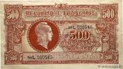 FRANCE 500 Francs MARIANNE fabrication anglaise FRANCE 500 Francs MARIANNE fabrication anglaise 1945 VF+ -