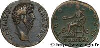 THE ANTONINES (96 AD to 192 AD) Sesterce AELIUS Rome 137 (29,5mm, 22,75g, 6h) -