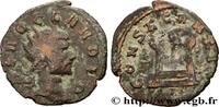 THE MILITARY CRISIS(235 AD to 284 AD) Antoninien CLAUDIUS II GOTHICUS Rome 270 (19mm, 1,86g, 12h) -