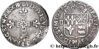 FRANCE Quart décu de Béarn LOUIS XIII Pau 1623 (31mm, 9,41g, 3h) XF
