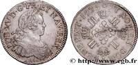 FRANCE Écu à la croix fleurdelisée couronnée et aux huit LOUIS XV THE BELOVED Bayonne 1725 (38mm, 23,45g, 6h) -
