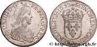 FRANCE Écu, portrait à la mèche longue LOUIS XIV THE SUN KING Lyon 1652 (40,5mm, 27,33g, 6h) -
