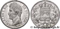 FRANCE 5 francs Charles X, 2e type CHARLES X Rouen 1827 (37mm, 24,99g, 6h) -