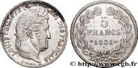 FRANCE 5 francs Ier type Domard, tranche en relief LOUIS-PHILIPPE I Lyon 1831 (37mm, 25,97g, h) -