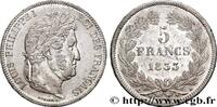 FRANCE 5 francs IIe type Domard LOUIS-PHILIPPE I Paris 1833 (37mm, 24,95g, 6h) -