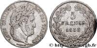 FRANCE 5 francs IIe type Domard LOUIS-PHILIPPE I Strasbourg 1835 (37mm, 24,86g, 6h) -