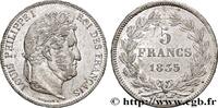 FRANCE 5 francs IIe type Domard LOUIS-PHILIPPE I Lille 1835 (37mm, 24,81g, h) -