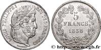 FRANCE 5 francs IIe type Domard LOUIS-PHILIPPE I Lille 1838 (37mm, 24,91g, 6h) -