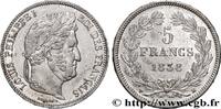 FRANCE 5 francs IIe type Domard LOUIS-PHILIPPE I Marseille 1838 (37mm, 25,04g, 6h) -