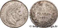 FRANCE 5 francs IIe type Domard LOUIS-PHILIPPE I Lille 1839 (37mm, 24,85g, 6h) -
