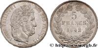 FRANCE 5 francs IIe type Domard LOUIS-PHILIPPE I Rouen 1842 (37mm, 24,97g, 6h) -