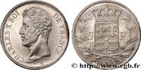 FRANCE 5 francs Charles X, 1er type CHARLES X Marseille 1825 (37mm, 24,97g, 6h) MS