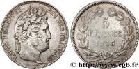 FRANCE 5 francs IIe type Domard LOUIS-PHILIPPE I Bayonne 1833 (37mm, 24,69g, 6h) -
