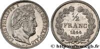 FRANCE 1/2 franc Louis-Philippe LOUIS-PHILIPPE I Lille 1844 (18mm, 2,51g, 6h) -