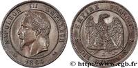 FRANCE Dix centimes Napoléon III, tête laurée SECOND EMPIRE Bordeaux 1864 (30mm, 9,92g, 6h) -