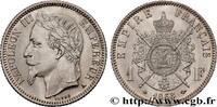 FRANCE 1 franc Napoléon III, tête laurée SECOND EMPIRE Paris 1868 (23mm, 5,02g, 6h) -