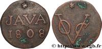 NETHERLANDS INDIES 1 Duit “LN” initiales de Louis Napoléon roi de Hol NETHERLANDS INDIES Harderwijk 1808 (20mm, 2,70g, 12h) -