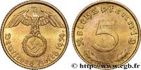 GERMANY 5 Reichspfennig aigle surmontant une swastika GERMANY Berlin 1939 (17,50mm, 2,47g, 12h) -