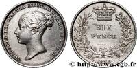 UNITED KINGDOM 6 Pence Victoria tête jeune UNITED KINGDOM Londres 1839 (19,3mm, 2,83g, 6h) -