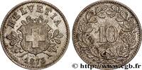 SWITZERLAND 10 Centimes (Rappen) SWITZERLAND Berne 1873 (19mm, 2,50g, 12h) -