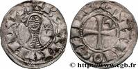 Denier CRUSADES - PRINCIPALITY OF ANTIOCHUS - BOHEMOND III Antioche n.d. (18mm, 0,85g, 12h) XF