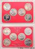 ISLE OF MAN Série 6 x 1 Crown Bicentenaire de la navigation à ISLE OF MAN 1988 (38,5mm, 28,60g, 12h) -