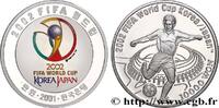 10000 Won Proof Coupe du Monde FIFA 2002 SOUTH KOREA  2001 (40mm, 31,11g, 12h) MS