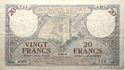 MOROCCO 20 Francs MOROCCO 20 Francs 1931 VF- -