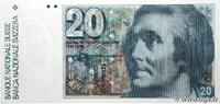 SWITZERLAND 20 Francs 1992 UNC-