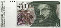 SWITZERLAND 50 Francs 1988 UNC-