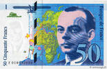 FRANCE 50 Francs SAINT-EXUPÉRY modifié FRANCE 50 Francs SAINT-EXUPÉRY modifié 1994 UNC- -