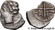 FRANCE Obole MA, tête à gauche, imitation SALUVII Marseille (13) c. 220-49 AC. (10mm, 0,40g, 10h) -