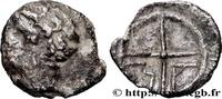 FRANCE Obole MA, tête à gauche, imitation SALUVII Marseille (13) c. 220-49 AC. (10mm, 0,49g, 11h) -