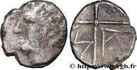 FRANCE Obole MA, tête à gauche, imitation SALUVII Marseille (13) c. 220-49 AC. (9mm, 0,50g, 11h) -