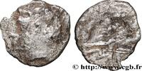 FRANCE Obole MA, tête à gauche, imitation SALUVII Marseille (13) c. 220-49 AC. (9mm, 0,30g, 9h) -