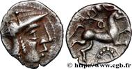 FRANCE Denier à la tête casquée à droite GALLIA - AULERCI CENOMANI (Area of Le Mans) Le Mans (72) c. 80-50 AC. (14mm, 1,07g, 4h) -