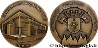 FRANCE Médaille, Associations des pompiers volontiers SAPEURS-POMPIERS 1986 (80mm, 195,05g, 12h) -