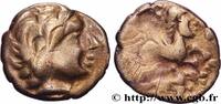 FRANCE Quart de statère au cheval androcéphale GALLIA - AULERCI CENOMANI (Area of Le Mans) Le Mans (72) c. 80-50 AC. (13mm, 1,77g, 5h) -