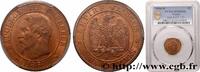 FRANCE Deux centimes Napoléon III, tête nue SECOND EMPIRE Lille 1854 (20mm, 2g, 6h) -