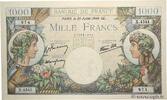 FRANCE 1000 Francs COMMERCE ET INDUSTRIE FRANCE 1000 Francs COMMERCE ET INDUSTRIE 1944 UNC- -