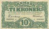 DENMARK 10 Kroner DENMARK 10 Kroner 1945 VF -